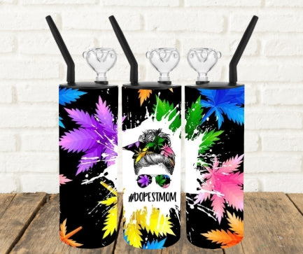 dopest mom 20 oz smoke tumbler