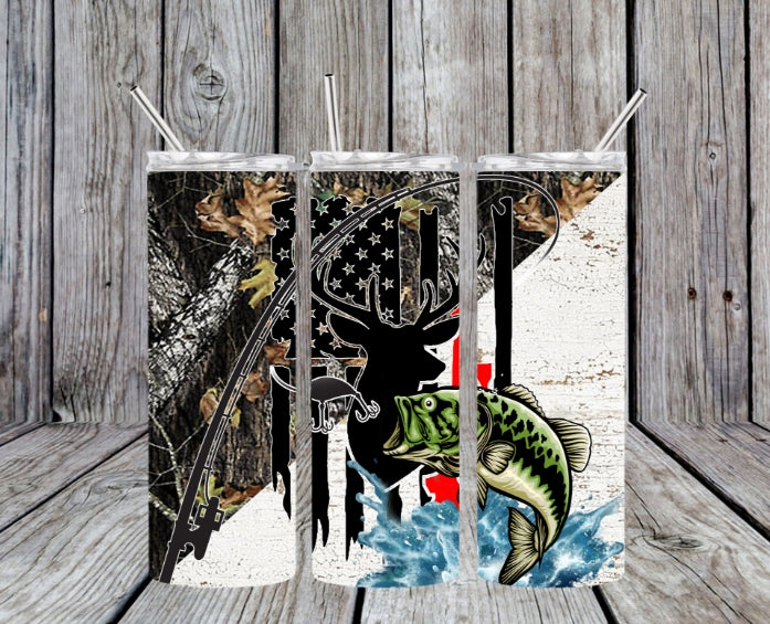 FISH AND DEER WITH CAMO