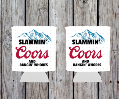 slammin coors cak coozie
