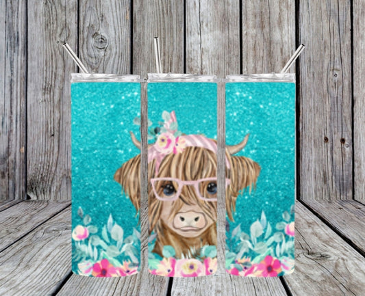 COW WITH PINK GLASSES