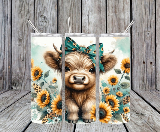 BABY HIGHLAND COW BLUE