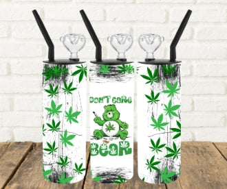 dont care smoke tumbler