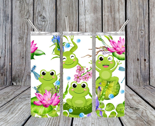 cartoon frogs